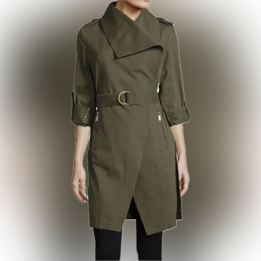 BCBGeneration Belted Trench Coat